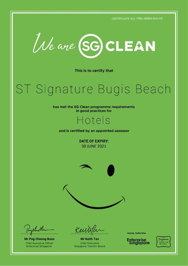 St Signature Bugis Beach, Dayuse, 8-9 Hours, Check In 8Am Or 11Am Singapour Extérieur photo